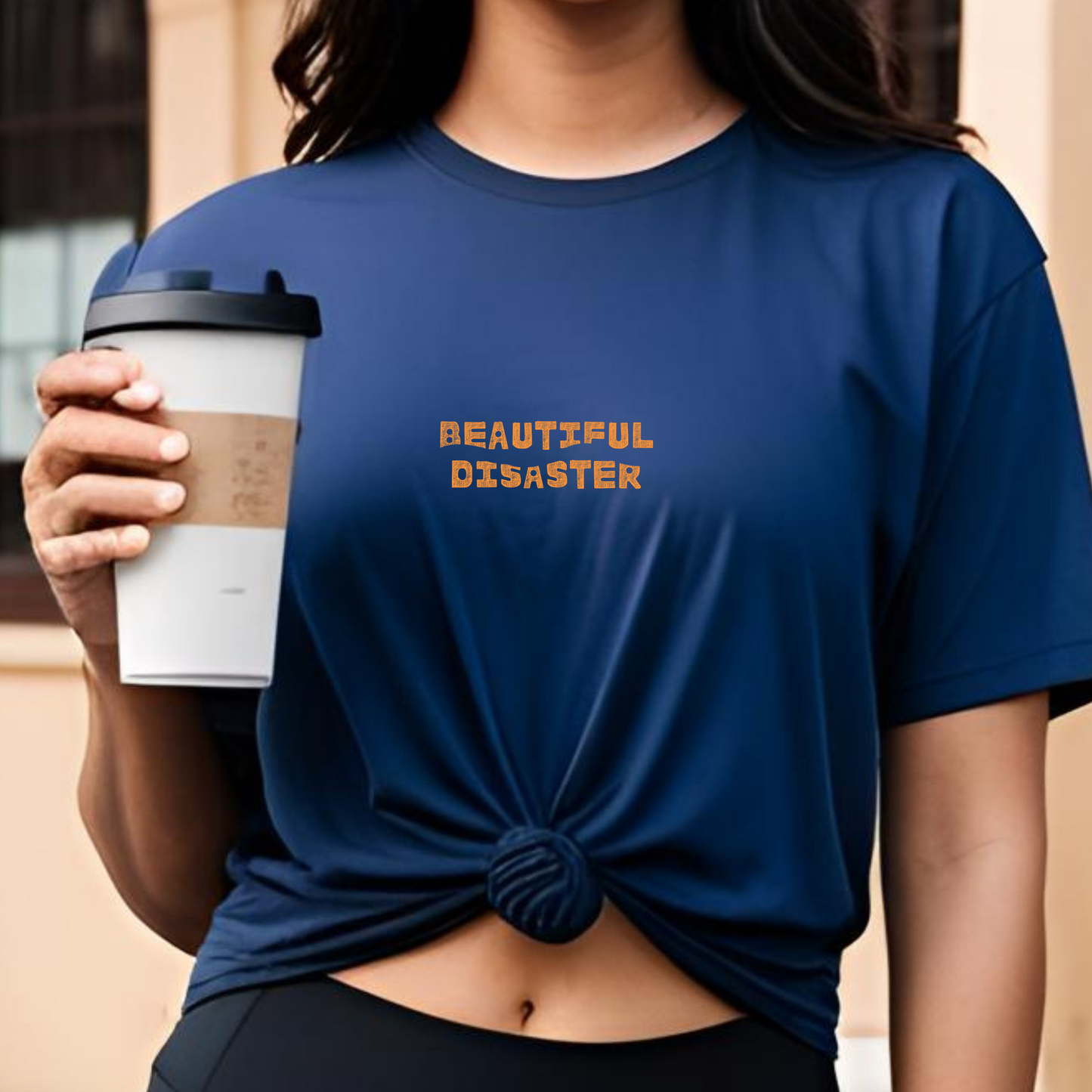 Beautiful Disaster Retro T-Shirt