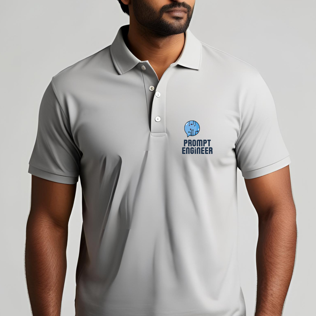 Prompt Engineer Tech Polo T-Shirt