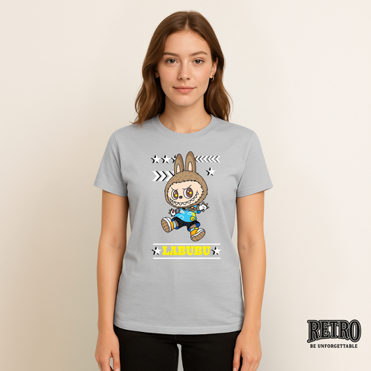Retro Labubu T-Shirt India – Regular Fit | Trending Vintage Anime Tee